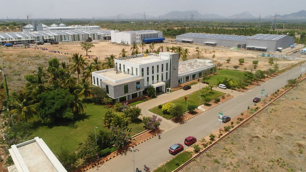 Campus aerial view