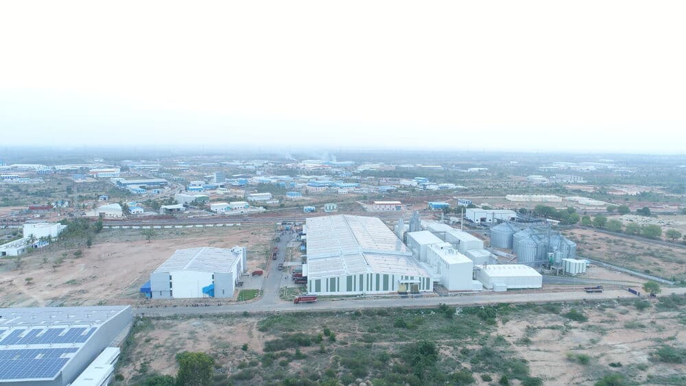Aerial — factory units